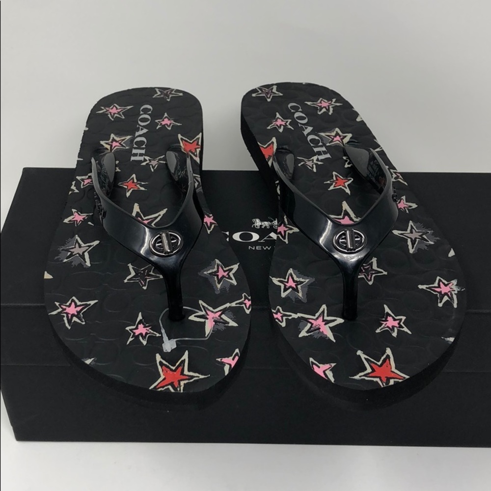 Nwt Coach Abbigail star sandals - Picture 3 of 9